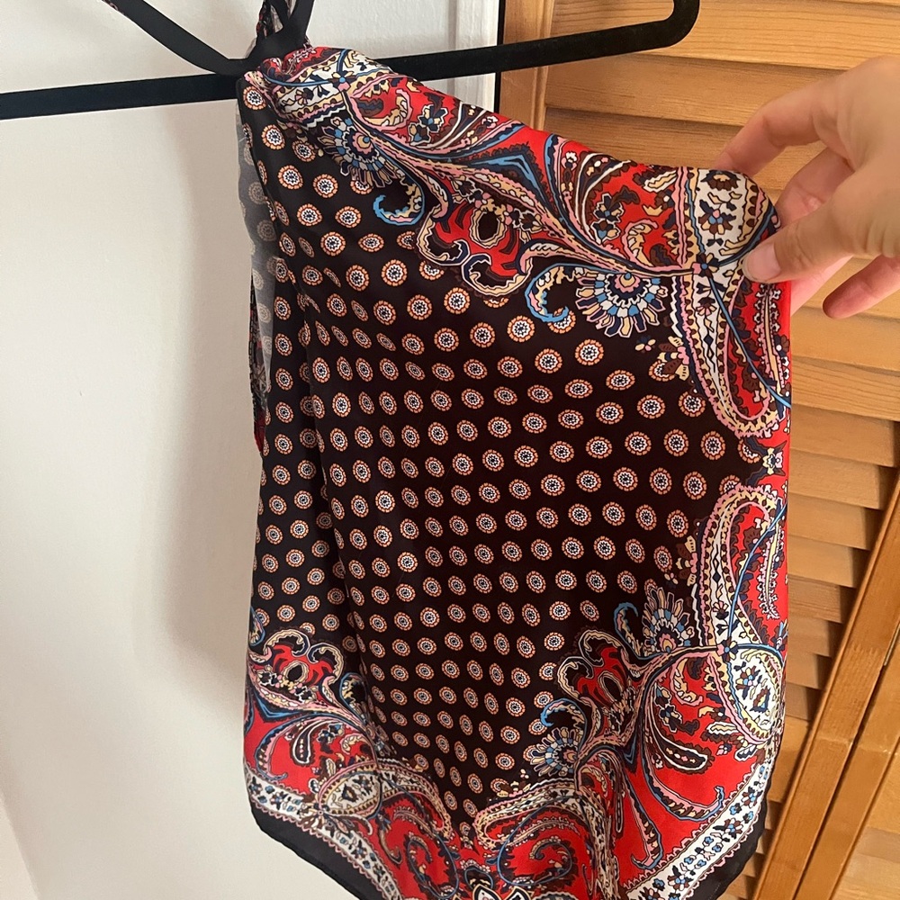 Zara Silk Halter Top